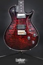 2013 PRS Mark Tremonti USA Artist Quilt Fire Red Burst Brazilian Wide Thin Neck