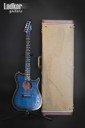 Carvin Custom Shop USA AC175 Blue Burst 5A Quilt Maple Top Acoustic Electric Guitar