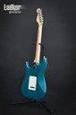 1998 Fender American Deluxe Stratocaster Teal Transparent