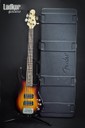 G&L L-2500 USA Leo Fender Tobacco Sunburst 5 String Bass