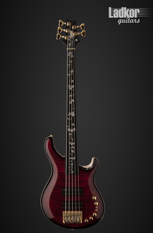 PRS Private Stock Gary Grainger 5 String Fretless Bass Guitar of the Month - July 2016 NEW