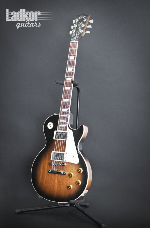 2007 Gibson Les Paul Classic Antique 50 Anniversary Guitar Of The 33 Week Limited Edition Satin Tobacco Burst