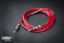 Live Wire Soundhose Instrument Cable, Red 10 Feet (SHR10) Audio Cable