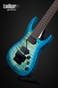 Agile Interceptor 827 Floyd Blue Burst 8 String Guitar 