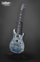 2016 PRS Custom 24 10 Top Satin Faded Whale Blue Rosewood Neck Ebony Fretboard NEW