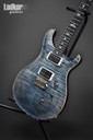 2016 PRS Custom 24 10 Top Satin Faded Whale Blue Rosewood Neck Ebony Fretboard NEW