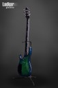 Modulus Quantum Q6 Quilt Blue Green Burst 6 String Bass