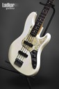 1996 Fender American Deluxe Jazz Bass 50th Anniversary Olympic White