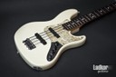 1996 Fender American Deluxe Jazz Bass 50th Anniversary Olympic White
