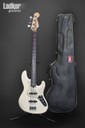 1996 Fender American Deluxe Jazz Bass 50th Anniversary Olympic White