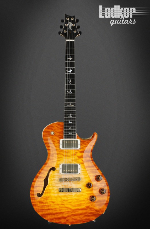 2017 PRS Private Stock 6422 Singlecut McCarty 594 Semi-Hollow Goldstorm Glow