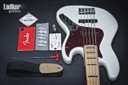 2015 Fender American Deluxe Jazz Bass V White Blonde 5 String