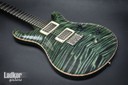 2006 PRS Private Stock Custom 24 Midnight Green Knaggs White Gold Birds Outlines NOS