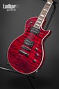 2011 ESP Eclipse II See Thru Black Cherry Awesome Quilt Top