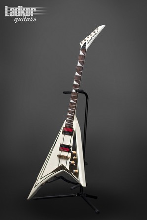 Jackson RR5 Randy Rhoads White Ivory With Black Pinstripes Japan