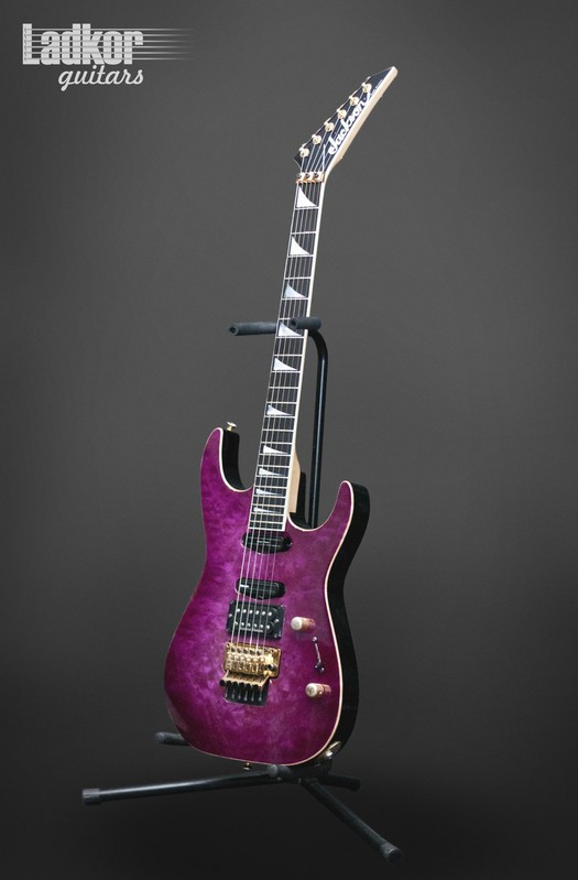 1996 Jackson DK1 Dinky USA Select Elite Maple Top Purple Burst