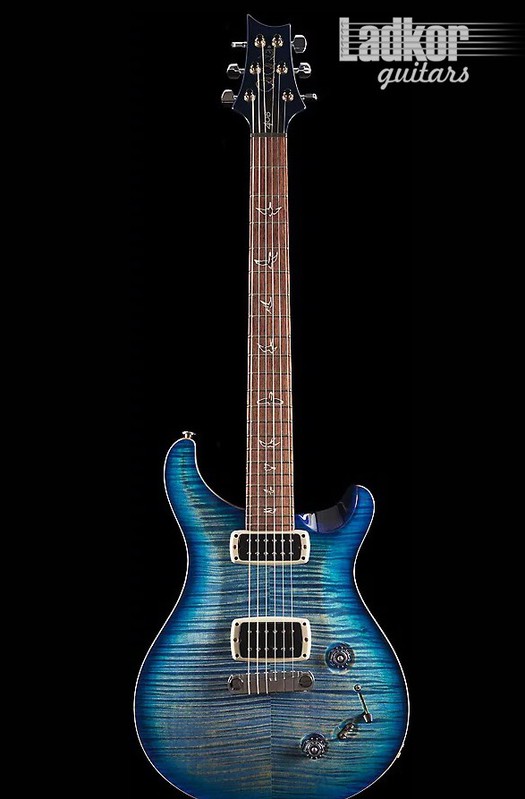 2012 PRS 408 10 TOP Faded Blue Burst NEW