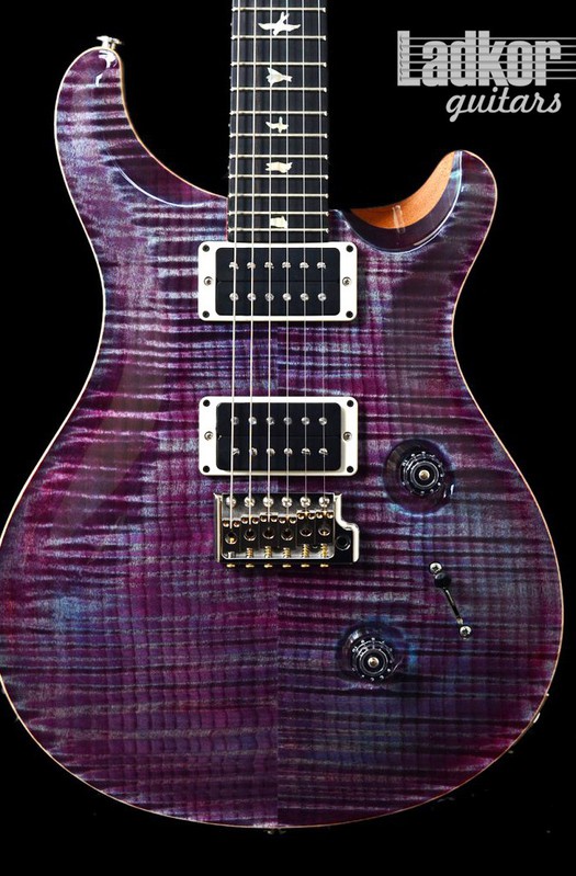 2015 PRS Custom 24 10 Top Violet NEW