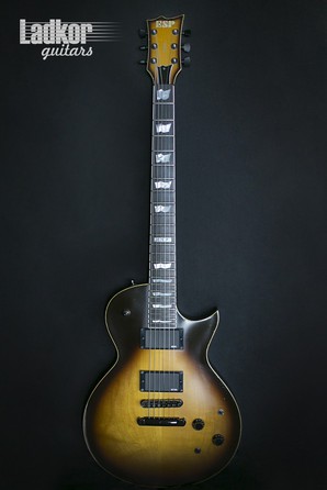 ESP USA Custom Shop Eclipse Two-Tone Burst Distressed