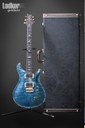 2017 PRS Custom 24 Artist Package River Blue Matching Stain Figured Maple Neck NEW