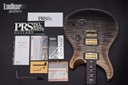 2015 PRS Wood Library Custom 24 Gray Black Satin Fade