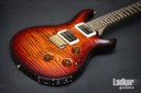 2017 PRS Custom 24 Piezo P24 10 Top Black Gold Cherry Wrap Burst Wood Library NEW