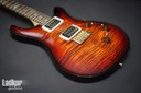 2017 PRS Custom 24 Piezo P24 10 Top Black Gold Cherry Wrap Burst Wood Library NEW