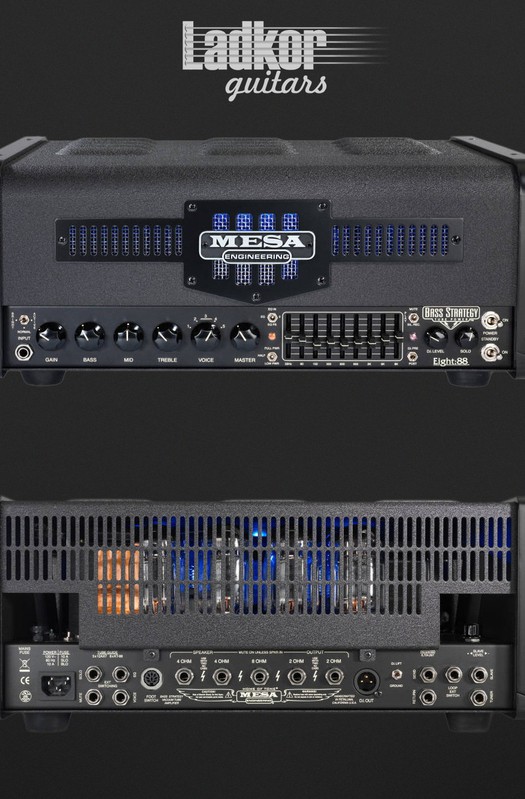 2017 Mesa Boogie Bass Strategy Eight:88 Multi-Watt Head NEW