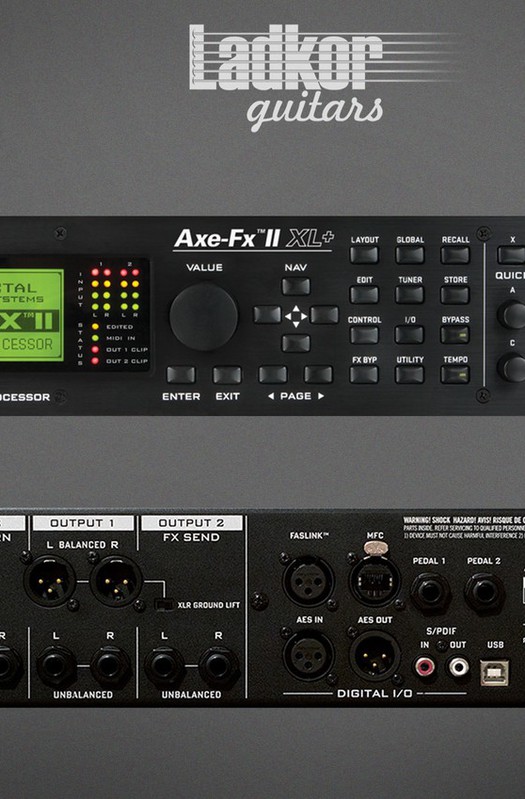 Fractal Audio Axe-Fx II XL+ Preamp/FX Processor NEW