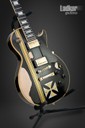1973 Gibson Les Paul Custom Hetfield Black Iron Cross Uncle Milty Metallica UM73