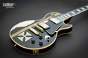 1973 Gibson Les Paul Custom Hetfield Black Iron Cross Uncle Milty Metallica UM73