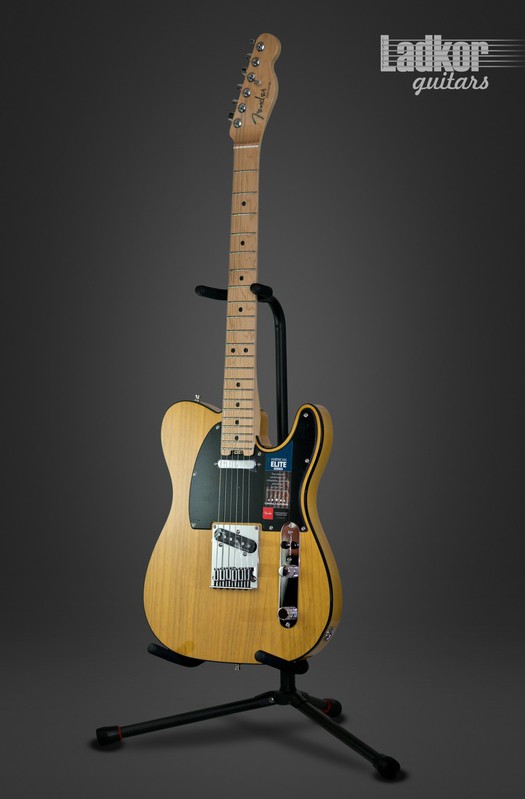 Fender American Elite Telecaster Butterscotch Blonde Maple Fingerboard NEW