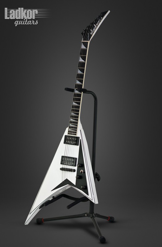 Jackson USA Select RR1T Randy Rhoads Snow White with Black Bevels