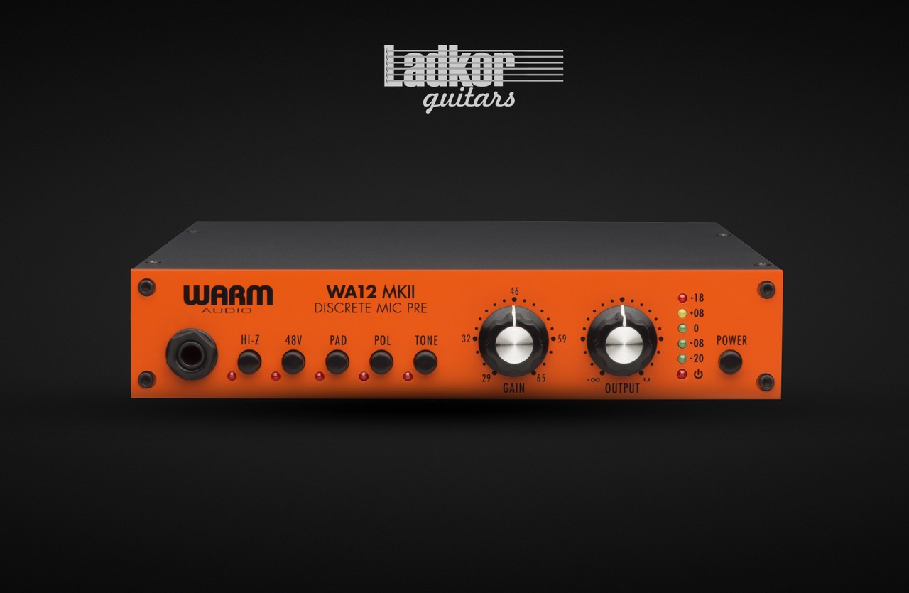 希少 Warm Audio WA12 MKII Discrete Mic Pre Warm Audio WA12 MKII Discrete Mic Pre