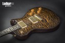 2002 PRS Private Stock Singlecut Tiger Eye Smoked Burst All Brazilian Rosewood Neck Gold Birds Knaggs