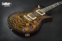 2002 PRS Private Stock Singlecut Tiger Eye Smoked Burst All Brazilian Rosewood Neck Gold Birds Knaggs