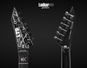 ESP LTD KH Kirk Hammet Demonology Black Limited Edition NEW LKHDEMON