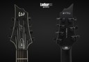 ESP LTD AJ-7 Andy James Signature Satin Black 7 String NEW LAJ7BLKS