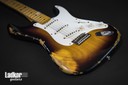 2012 Fender Custom Shop 56 Stratocaster Heavy Relic Two-Tone Vintage Tobacco Sunburst 1956 Reissue