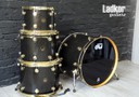DW Collectors Maple Piano Black Shell Pack Drums