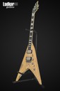 2005 Jackson USA King V KV2T Korina Custom Shop NAMM Special Relic Natural Autographed ONE OFF