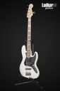 2012 Fender American Deluxe Jazz Bass V White Blonde 5 String Rosewood