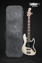 2012 Fender American Deluxe Jazz Bass V White Blonde 5 String Rosewood