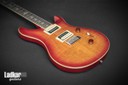 2017 PRS SE Custom 24 Cherry Sunburst Limited Edition Ebony FB with Binding NEW