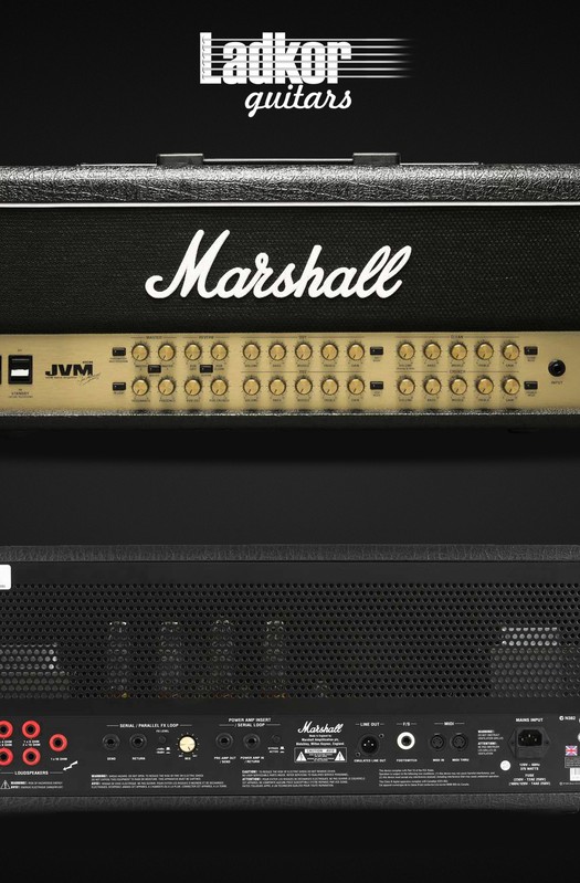 Marshall JVM410H 100 Watt 4 Channel Head