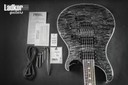 2017 PRS SE Custom 24 Floyd Grey Black Limited Edition Quilt Top with Binding NEW