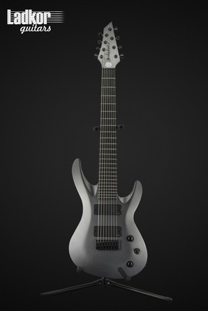 Jackson USA Select B8DXMG Satin Grey Deluxe Neck-Thru EMG B8 8 String Baritone NEW