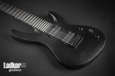 Jackson USA Select B8 Satin Black Deluxe Neck-Thru DiMarzio D Activator 8 String Baritone