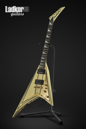 Jackson RR5 Randy Rhoads White Ivory With Black Pinstripes Japan