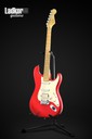 2002 Fender American Deluxe Stratocaster Fiesta Red HSS